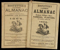 Hostetter's California Almanac for Merchants, Mechanics, Miners, Farmers, Planters...1864 & 1866