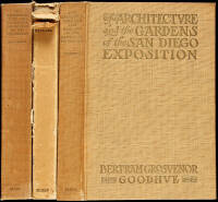 Three volumes on architecture and gardens of San Diego and San Francisco International Exhibitions