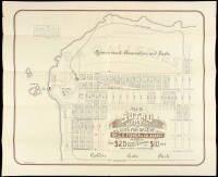 Map of Sutro Heights. Lots for Sale by Will E. Fisher & Co., Agents.