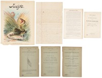 Group of items related to American opposition to the Philippine-American War