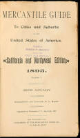 Mercantile Guide To Cities and Suburbs of the United States of America: California and Northwest Edition, 1893