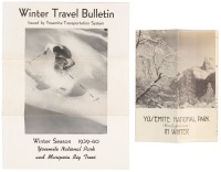 Winter Travel Bulletin... Winter Season 1939-40 [with] Yosemite National Park (California) in Winter
