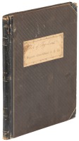 Manuscript with 1875 by-laws and ranch diary, Nevada County, California, 1899-1900