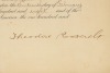 Partially printed document signed by President Theodore Roosevelt, appointing Robert O. Eaton as Collector of Internal Revenue for the District of Connecticut - 2