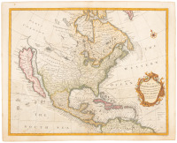 A Map of North America with the European Settlements & whatever else is remarkable in ye West Indies, from the latest and best Observations