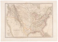 Carte des Etats-Unis d'Amerique, du Canada, du Nouveau Brunswick et d'une Partie de la Nouvelle Bretagne