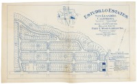 Estudillo Estates, San Leandro, California...Owners Bridge Collier & Bridge. Selling Agents Fred T. Wood Company Inc.