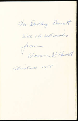 Six volumes published by John Howell - two inscribed by his son Warren