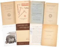 Sixteen books, booklets & pamphlets on Native American art, artifacts & anthropology