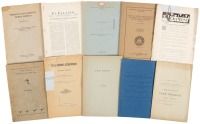 Nine books, booklets & pamphlets on Native Americans of the Southwest and Great Basin