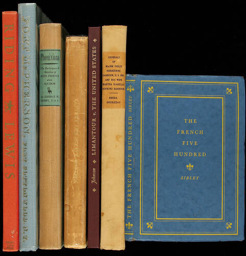 Eight volumes of Americana published in limited editions
