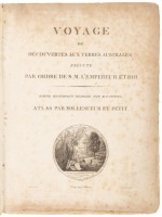 Voyage de d&eacute;couvertes aux terres australes - Part I of Atlas only