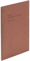 Two Consolations, with an Excerpt from Una Jeffers' English Journal