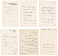Group of letters concerning the exhibition of an Italian Renaissance painting
