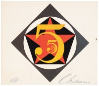 The Small Diamond Demuth Five postcard