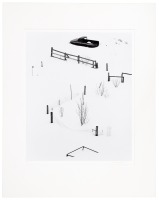 Mono Lake [Truck, Fence and Snow, Mono Lake, 1981]