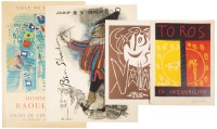 Four Mid-century posters for Art Exhibitions