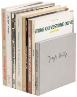 Nine books on Joseph Beuys