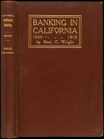 Banking in California 1849-1910