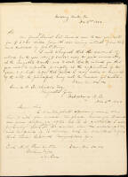 Copybook containing letters written by Marcus C.M. Hammond over a period of 6&frac12; years