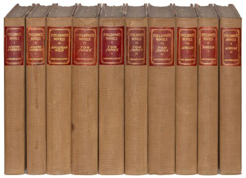 The Novels of Henry Fielding - Large Paper Edition