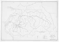 Road and Trail Map: The Grove, Bohemian Club, Sonoma County, California