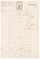 Expediante (legal file) regarding the the trial and sentencing of a free black ("el negro libre") for causing injury ("lesiones") to a Chinese ("asiatico")