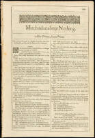 Much Ado About Nothing [&] Loves Labour's Lost