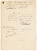 Legal file relating to a manumitted slave who is not being supplied proper documents or a promised stipend - 6