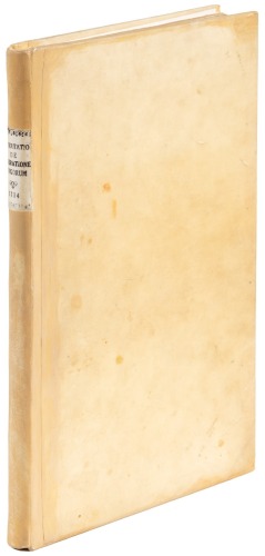 Dissertatione de Generatione Fungorum