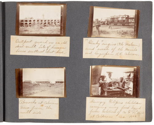 Photograph album of the Philippine insurrection, compiled by Robert F. Long