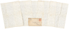 Archive of approximately 75 letters written by Robert F. Long, a Corporal in the 45th U.S. Volunteer Infantry