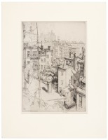 Greenwich Village Roofs from 38 Grove St.