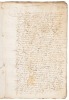 File of mine registration documents from sixteenth century Peru, for mercury mines in Huancavelica - 2