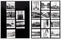 Two contact sheets from the Bay Bridge series