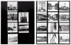 Two contact sheets from the Bay Bridge series