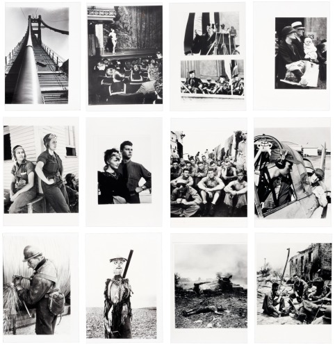Twenty-seven small format photographs by Peter Stackpole