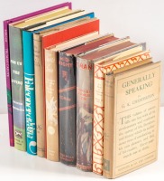 Group of ten volumes of literature
