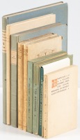 Nine books from the Mosher Press