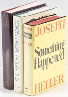Three books signed by Joseph Heller