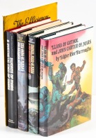 Four Edgar Rice Burroughs Book Club Editions