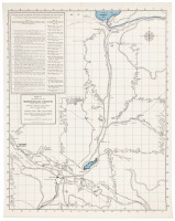 Map "A" of portion of the Bohemian Grove, Sonoma County, California: Showing principal roads, trails and club structures, camps and camp locations