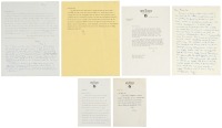 Six letters signed from William Maxwell