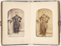Album of cartes-de-visite of 10 Union soldiers, & 1 woman