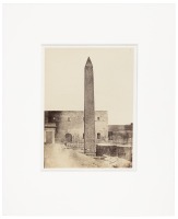 Obelisque de Cleopatre a Alexandrie d'Egypte