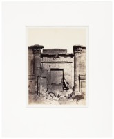 Medinet Habou, a Thebes, premiere cour