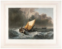 The Dutch Fishing Boats, With a Squall Coming On.