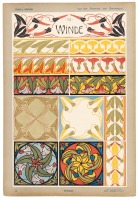 Von der Pflanze zum Ornament. Dreissig Farbige Tafeln Mit Text