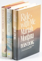 Three signed titles by Ivan Doig