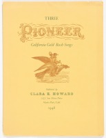 Three Pioneer California Gold Rush Songs